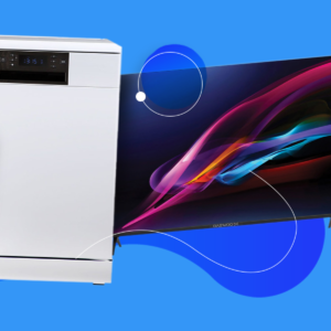 یخچال و فریزر ساید بای ساید 28 فوت ایکس ویژن نقره ای مدل TS552