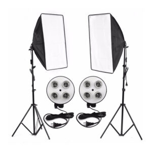 کیت 2 شاخه نور ثابت 4 لامپ Continuous Lighting Kit 4 Lampsx2
