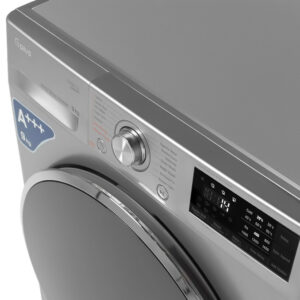 ماشین لباسشویی 9 کیلویی جی پلاس سفید مدل GWM-R99