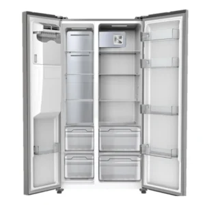 یخچال فریزر ساید بای ساید 28 فوت ایکس ویژن استیل  مدل HS600