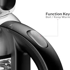 چای ساز فلر مشکی مدل TS288با 24ماه گارانتی گلدن ای تی سرویس (ضمانت اصالت کالا) + 12 ماه بیمه شرکتی