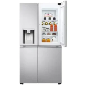 یخچال فریزرال جی سیلور ساید بای ساید دو درب 30 فوت مدل GC-J257SQSV با 24ماه گارانتی گلدن ای تی سرویس (ضمانت اصالت کالا) + 12 ماه بیمه شرکتی