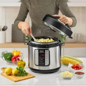 مولتی کوکر بلک اندکرمدل PCP1000 با 24ماه گارانتی گلدن ای تی سرویس (ضمانت اصالت کالا) + 12 ماه بیمه شرکتی