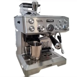 اسپرسو ساز نیمه صنعتی نوا مدل NCM-165EXPGR با 24ماه گارانتی گلدن ای تی سرویس (ضمانت اصالت کالا) + 12 ماه بیمه شرکتی