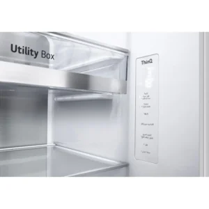 یخچال فریزر ساید بای ساید دو درب 24 فوت ال جی سفید مدل GCX-287TVW (X287)گارانتی 24 ماهه طلایی امیتیس سرویس (ضمانت اصالت کالا) + 12 ماه بیمه شرکتی