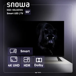 تلویزیون اسنوا مدل LS510U سایز ۵۵ اینچ کیفیت تصویر Ultra HD 4K