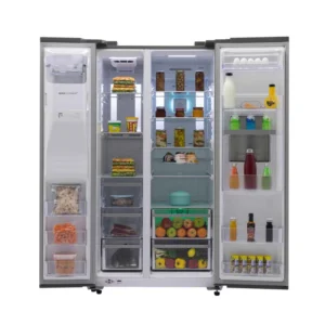 یخچال و فریزر ساید بای ساید 32 فوت اسنوا استیل  مدل S2Di-L310-S