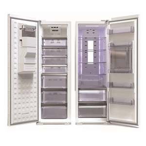 یخچال فریزر دوقلو الکترواستیل تیتانیوم مدل ES21 ظرفیت ۴۲ فوت