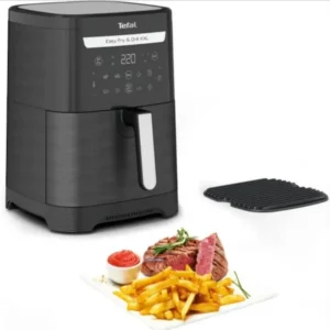 سرخ کن مشکی بدون روغن تفال مدل EY801D15 گارانتی ۲۴ ماهه طلایی امیتیس سرویس (ضمانت اصالت کالا) + 12 ماه بیمه شرکتی