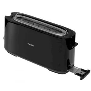 توستر مشکی فیلیپس مدل HD2590 گارانتی 24 ماهه طلایی امیتیس سرویس (ضمانت اصالت کالا) + 12 ماه بیمه شرکتی