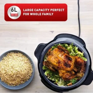 مولتی کوکر و زودپز برقی تفال مدل CY601d گارانتی 24 ماهه طلایی امیتیس سرویس (ضمانت اصالت کالا) + 12 ماه بیمه شرکتی