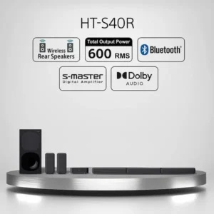 ساندبار سونی مدل HT-S40R با گارانتی 24 ماهه طلایی امیتیس سرویس (ضمانت اصالت کالا) + 12 ماه بیمه شرکتی