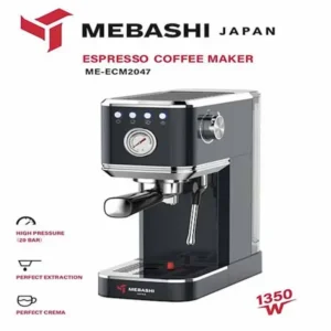 اسپرسوساز مباشی استیل مدل ECM2047گارانتی 24 ماهه طلایی امیتیس سرویس (ضمانت اصالت کالا) + 12 ماه بیمه شرکتی