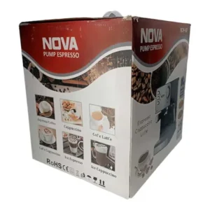 اسپرسو ساز نوا مدل NCM167گارانتی 24 ماهه طلایی امیتیس سرویس (ضمانت اصالت کالا) + 12 ماه بیمه شرکتی