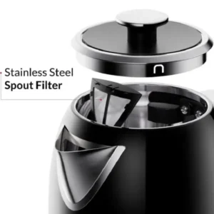 چای ساز فلر مشکی مدل TS490گارانتی 24 ماهه طلایی امیتیس سرویس (ضمانت اصالت کالا) + 12 ماه بیمه شرکتی