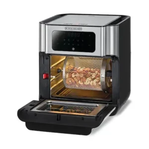 سرخ کن بدون روغن بلک اند دکر مدل AOF-100-B5 مشکی گارانتی 24 ماهه طلایی امیتیس سرویس (ضمانت اصالت کالا) + 12 ماه بیمه شرکتی