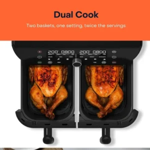 سرخ کن دوقلو نوتریکوک مدل NC-AFD185 گارانتی 24 ماهه طلایی امیتیس سرویس (ضمانت اصالت کالا) + 12 ماه بیمه شرکتی