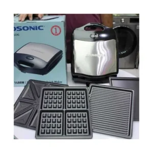 ساندویچ ساز گوسونیک ۶ صفحه کد۶۰۵ گارانتی 24 ماهه طلایی امیتیس سرویس (ضمانت اصالت کالا) + 12 ماه بیمه شرکتی